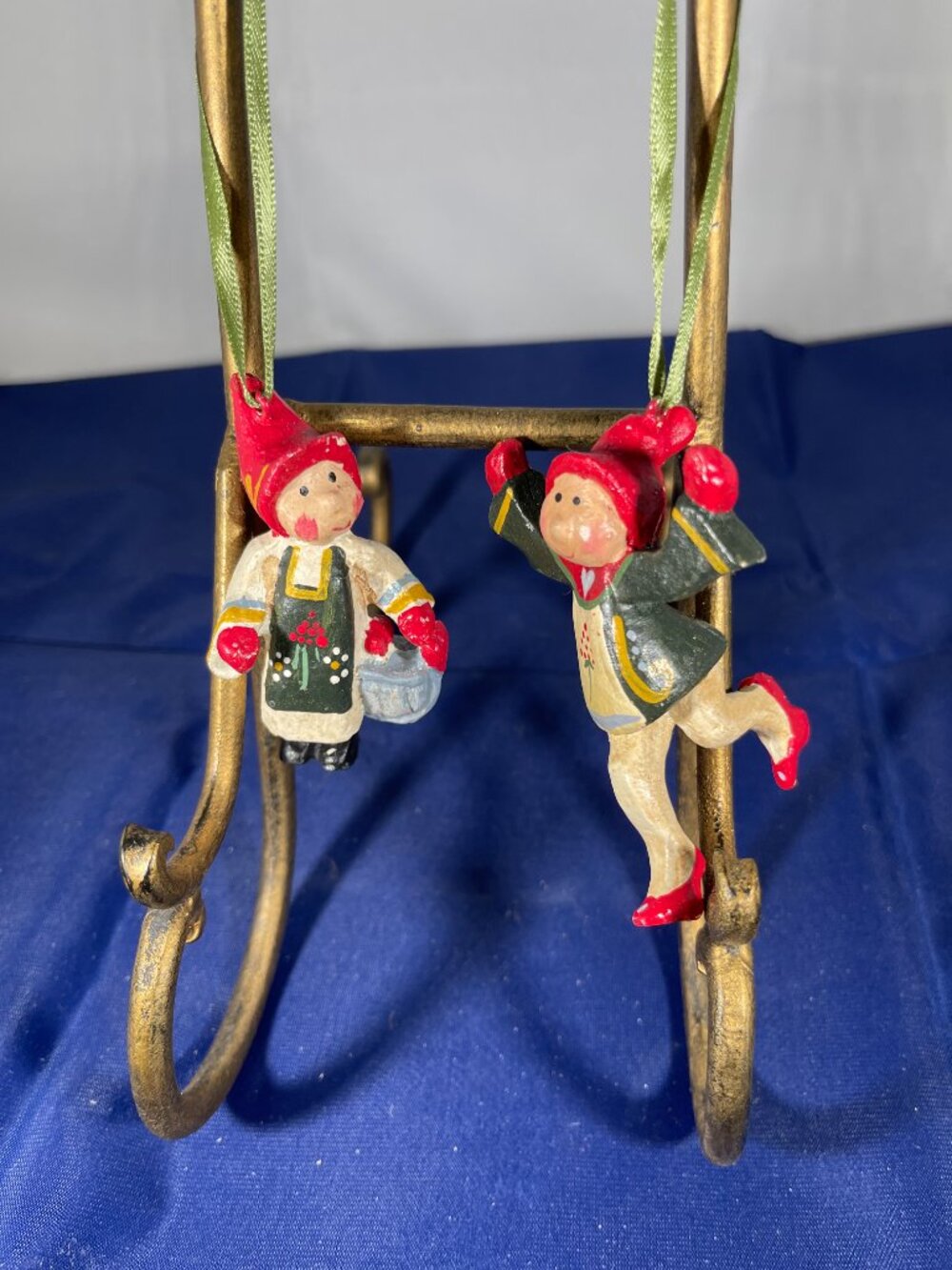 House of Hatten VINTAGE Denise Calla Mini 12 Days of Christmas Ornaments, 1990s - Picture 4 of 13